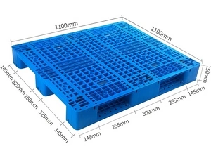 Three-Runner Plastic Pallet
