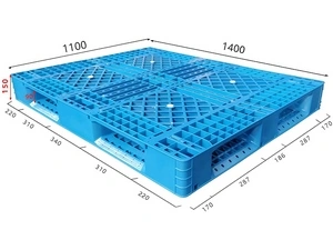 Four-Way Entry Plastic Pallet (with Cruciform Perimeter Base)