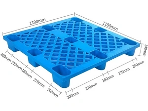 Nine-Foot Plastic Pallet